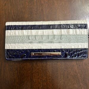 Brahmin Ady Wallet in Sea Glass Vineyard